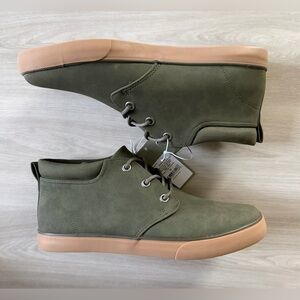 Goodfellow & Co Men's Dax Mid-Top Sneaker Sz 10 Olive New W/ Tag